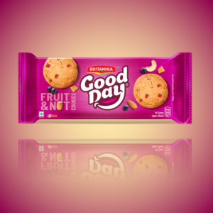 BRITANNIA GOOD DAY FRUIT & NUT COOKIES 97.5G