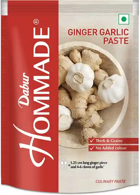 DABUR HOMMADE GINGER GARLIC PASTE 200G