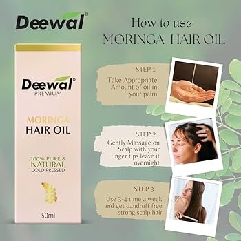 DEEWAL PREMIUM MORINGA HAIR OIL 50ML