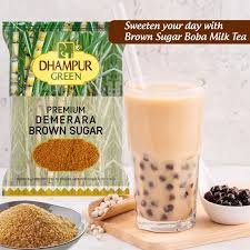 DHAMPUR GREEN PREMIUM DEMERARA BROWN SUGAR 1000G