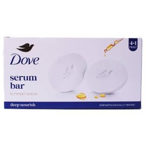 DOVE SERUM BAR NUTRIENT SERUM BAR 4 +1 FREE