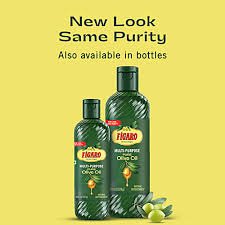 FIGARO MULTI-PURPOSE PURE OLIVE HAIR OIL 250ML