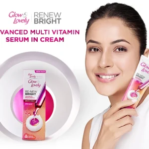 FAIR & LOVELY IS NOW GLOW & LOVELY RE- NEW BRIGHT CREAM 110G