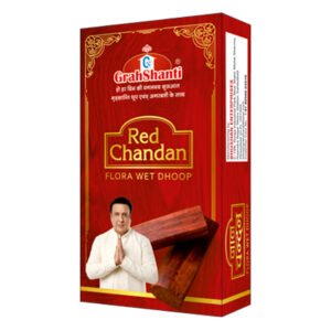 GRAHSHANTI RED CHANDAN DHOOP 100G