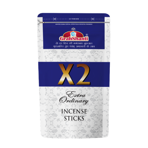 GRAHSHANTI EXTRA ORDINARY X2 AGARBATHI 125G