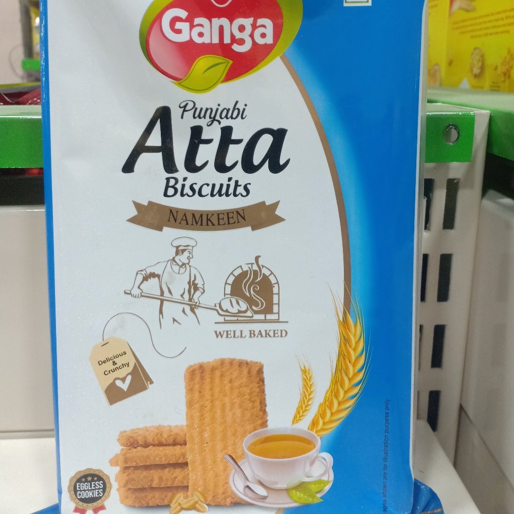 GTM GANGA PUNJABI ATTA BISCUITS NAMKEEN 300G