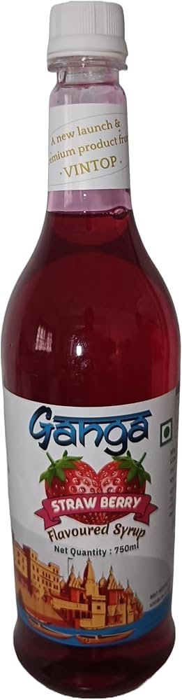GTM GANGA STRAWBERRY SYRUP 700ML