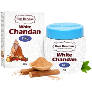 HARI DARSHAN WHITE CHANDAN TIKA 40G