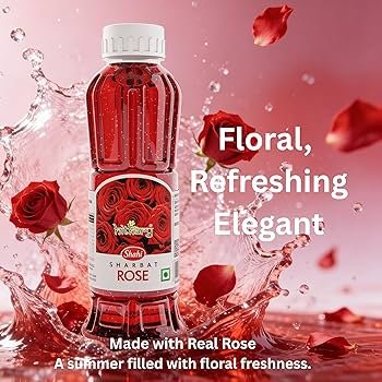 HITKARY SHAHI SHARBAT ROSE 700ML