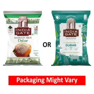 INDIA GATE PURE BASMATI RICE DABUR 1 KG