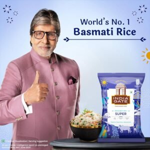 INDIA GATE PURE BASMATI RICE SUPER 1KG