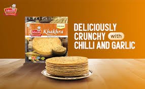 JABSONS KHAKHRA CHILLY GARLIC 180G