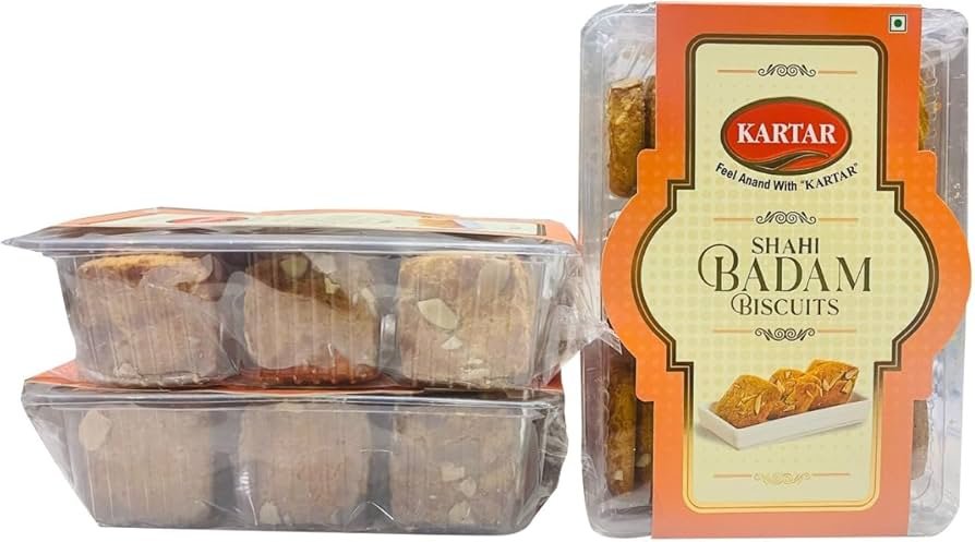 KARTAR SHAHI BADAM BISCUITS 300G