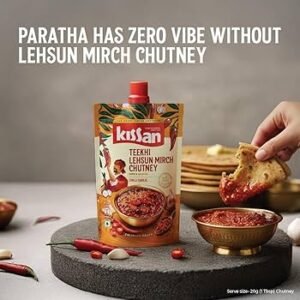 KISSAN TEEKHI LESHSUN MIRCH CHUTNEY 200G
