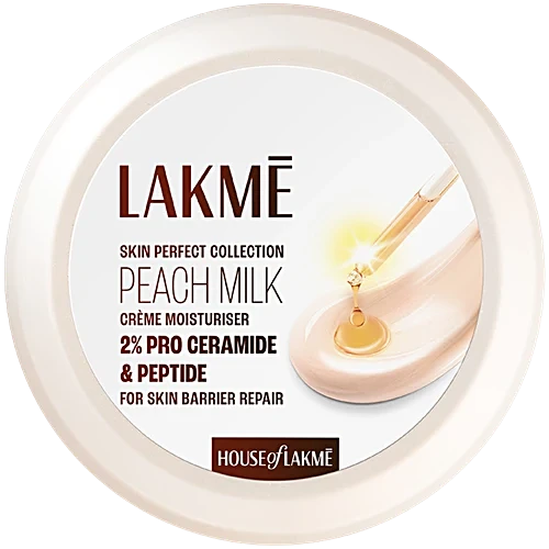 LAKME SKIN PERFECT PEACH MILK CREME MOISTURISER 200G
