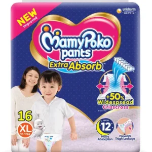 MAMY POKO PANTS SIZE XL 12-17KG [ 16 PANTS ]