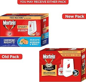 MORTEIN SMART MOSQUITOES MACHINE+REFILL 45ML