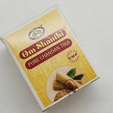 OM SHANTI PURE CHANDAN TIKA 40G