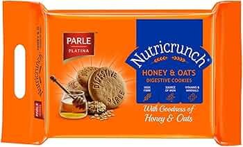 PARLE PLATINA NUTRICRUNCH NONEY & OATS BISCUITS 600G