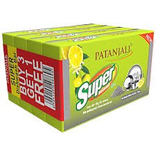 PATANJALI SUPER DISHWASH BAR ( PACK OF 4 )