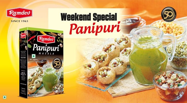 RAMDEV PANIPURI MASALA 50G