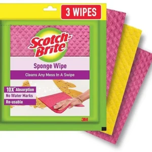 SCOTCH BRITE SPONGE WIPE PACK OF 3