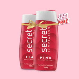 SECRET TEMPTATAION PINK PERFUMED TALC BUY1 GET 1 FREE 600G