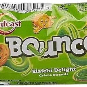 SUNFEAST BOUNCE ELAICHI CREME BISCUITS 56G