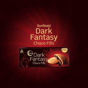 SUNFEAST DARK FANTASY CHOCO FILLS COOKIES 69G