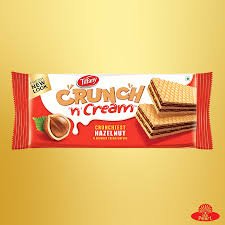 TIFFANY CRUNCH 'N' CREAM WAFERS 135G
