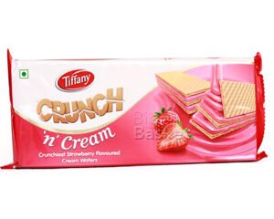 TIFFANY CRUNCH 'N' CREAM STRAWBERRY WAFERS 135G
