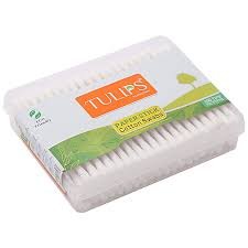 TULIPS PAPER STICK COTTAN SWABS 200N