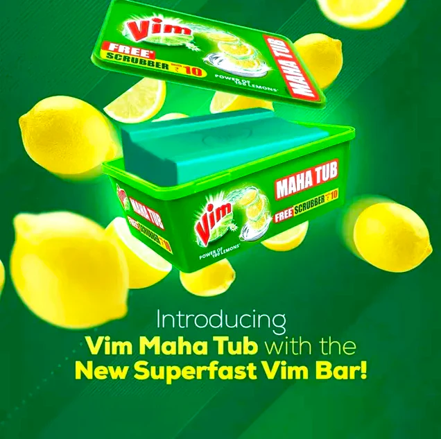 VIM DISHWASH BAR TUB 480G