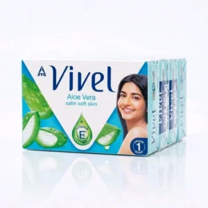 VIVEL ALOE VERA SATIN SOFT SKIN ( PACK OF 4+1 FREE )