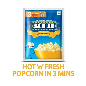 ACT II INSANT POPCORN GOLDEN SIZZLE 77G