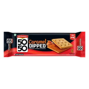 BRITANNIA 5050 CARAMEL DIPPED