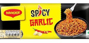 MAGGI SPICY GARLIC NOODLES [ PACK OF 4 ]