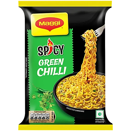 MAGGI SPICY GREEN CHILLI NOODLES 62G