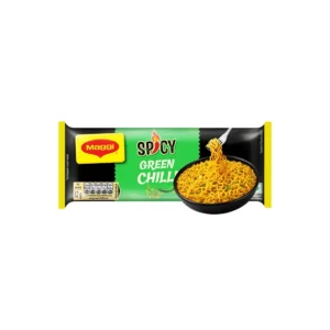 MAGGI SPICY GREEN CHILLI  NOODLE [ PACK OF 4 ]