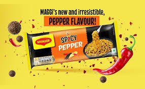 MAGGI SPICY PEPPER NOODLES [ PACK OF 4 ]