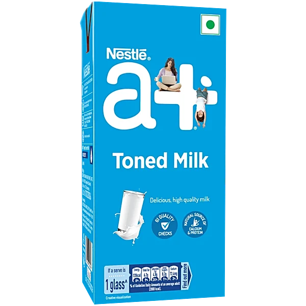 NESTLE A+ TONED MILK 1 LITRE