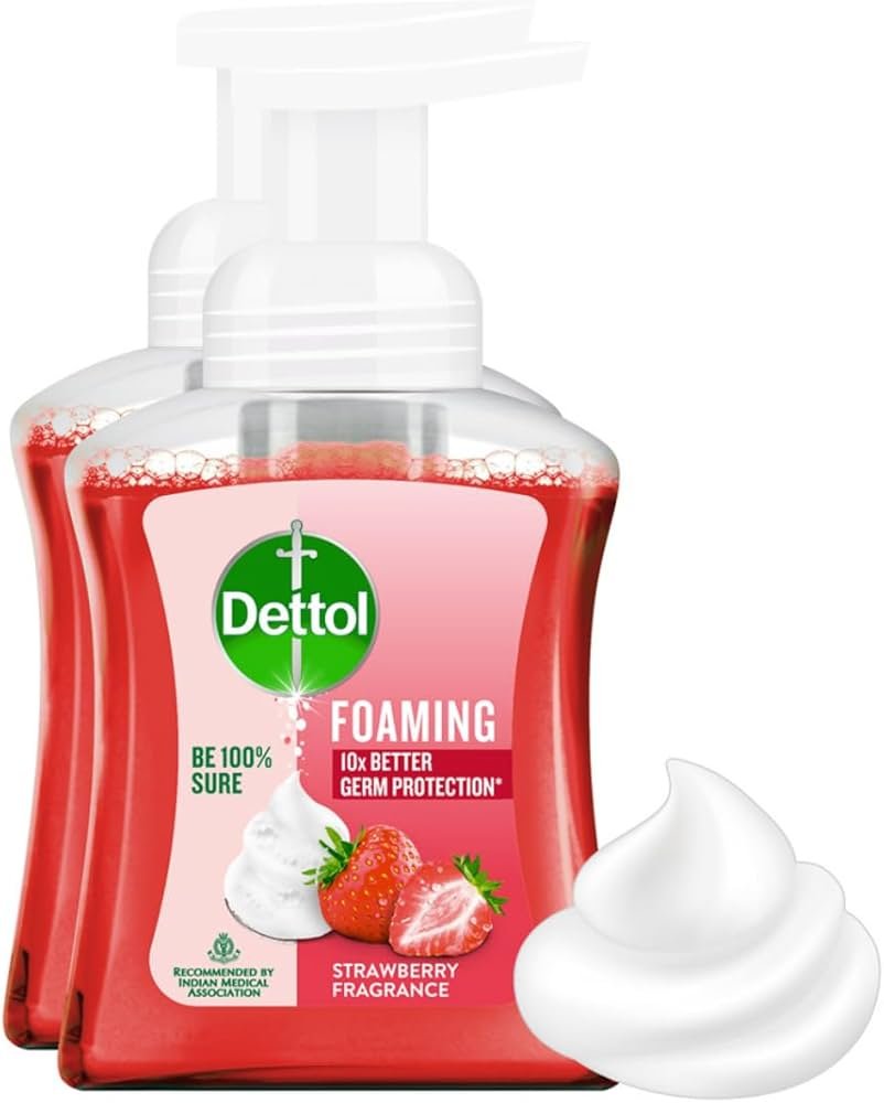 DETTOL FOAMING HAND WASH ( STRAWBERRY FRAGRANCE ) 250ML