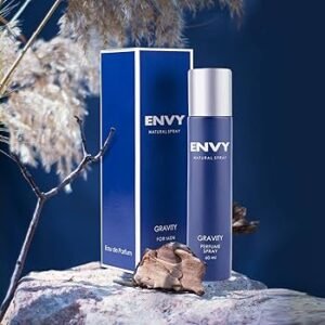 ENVY NATURAL SPRAY GRAVITY FOR MEN ( BUY 1 GET 1 FREE )60ML