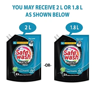 SAFE WASH MATIC LIQUID ( TOP LOAD ) 1.8 L