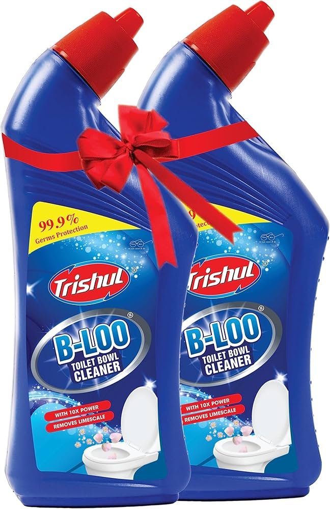 TRISHUL B-LOO TOILET BOWL CLEANER ( 1LITRE ) BUY 1 GET 1 FREE