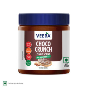 VEEBA CHOCO CRUNCH PEANUT SPREAD 340G