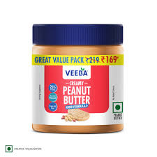 VEEBA PEANUT BUTTER CREAMY 320G