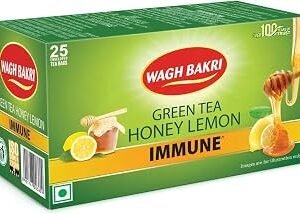 WAGH BAKRI GREEN TEA HONEY LEMON IMMUNE ( 25 BAGS )