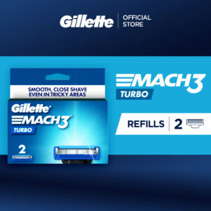 GILLETTE MATCH3 TURBO PACK OF 2